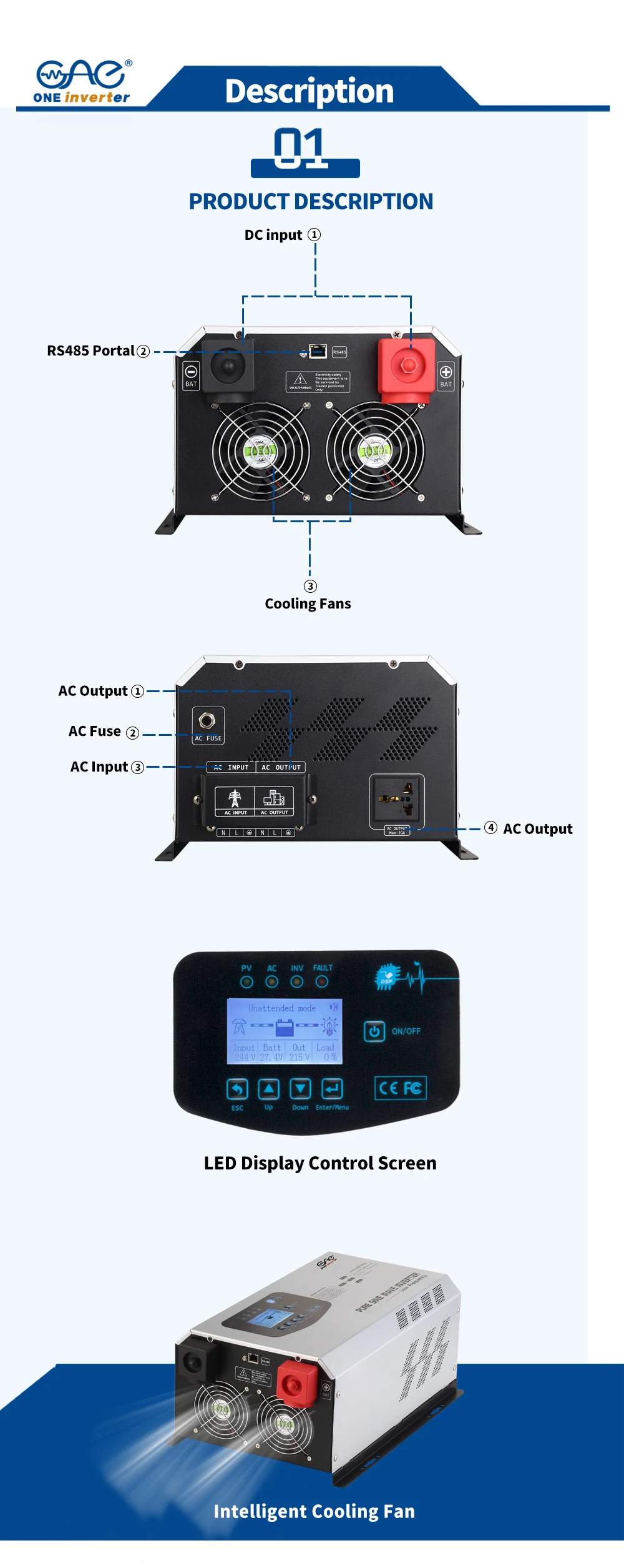 Home Backup Inverter 5000W Home Backup Inverter 5000W