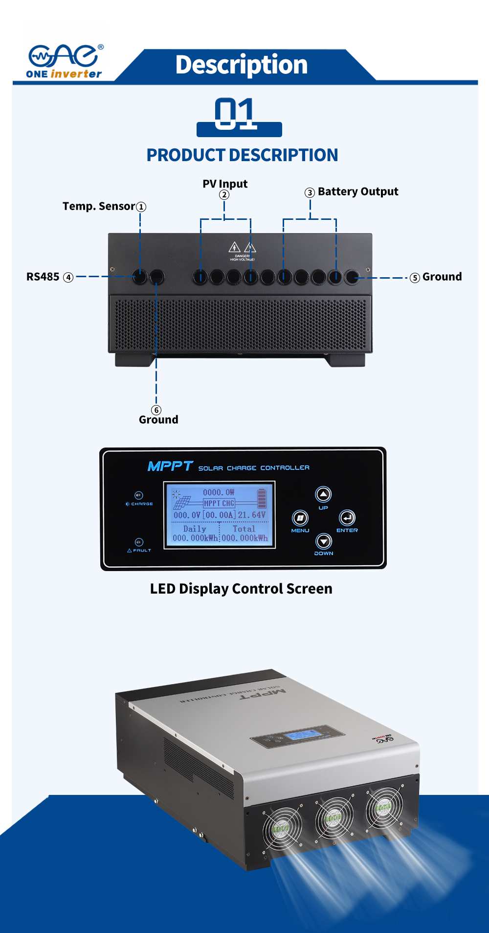Compatible with LiFePO4 batteries Compatible with LiFePO4 batteries